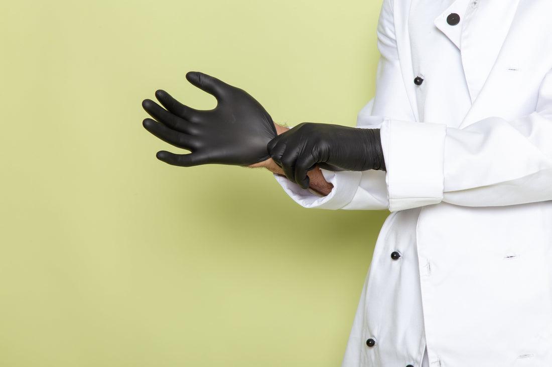 Shop Black Nitrile Rubber Gloves Canada - AK & H Ltd