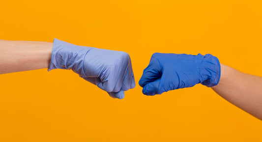 Blue Nitrile Gloves Canada
