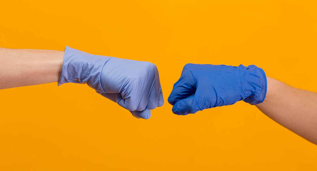 Blue Nitrile Gloves Canada