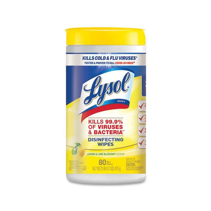 Lysol Disinfecting Wipes - Kills Cold & Flu Viruses