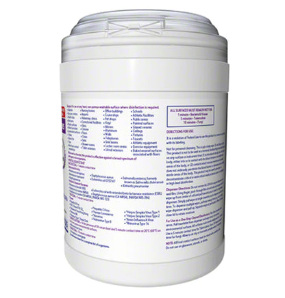 Oxivir TB Wipes product specification details for effective disinfecting and cleaning