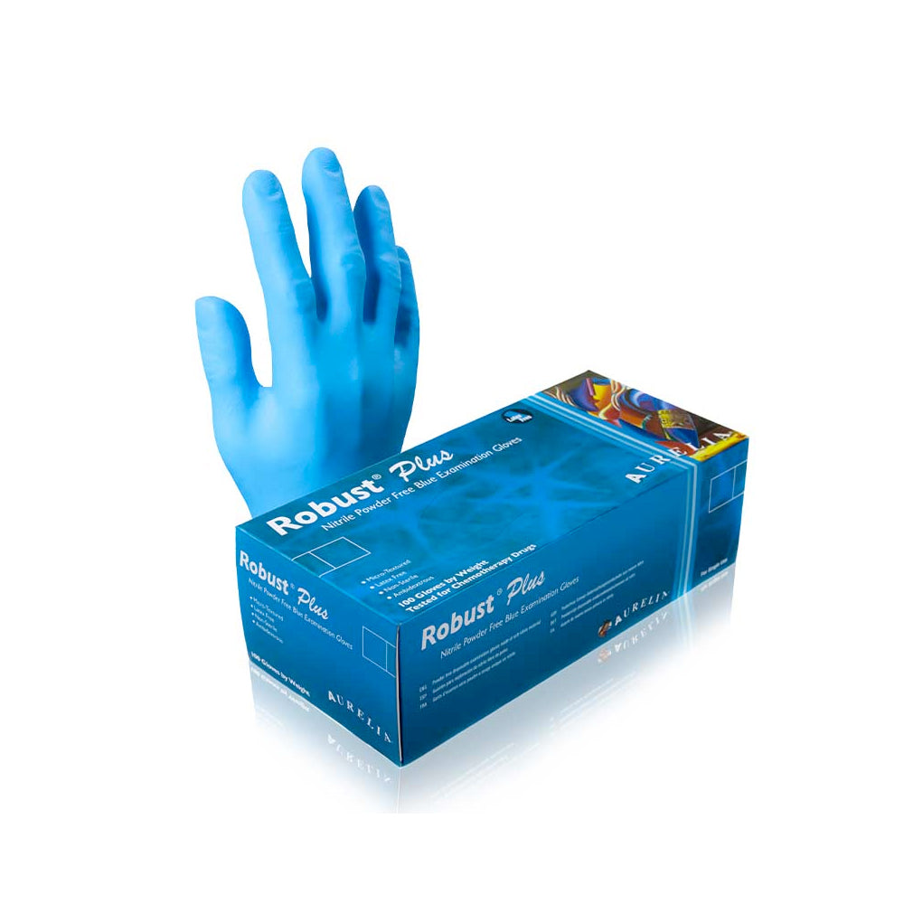 Aurelia  Robust® Plus Nitrile Powder-Free Examination Gloves